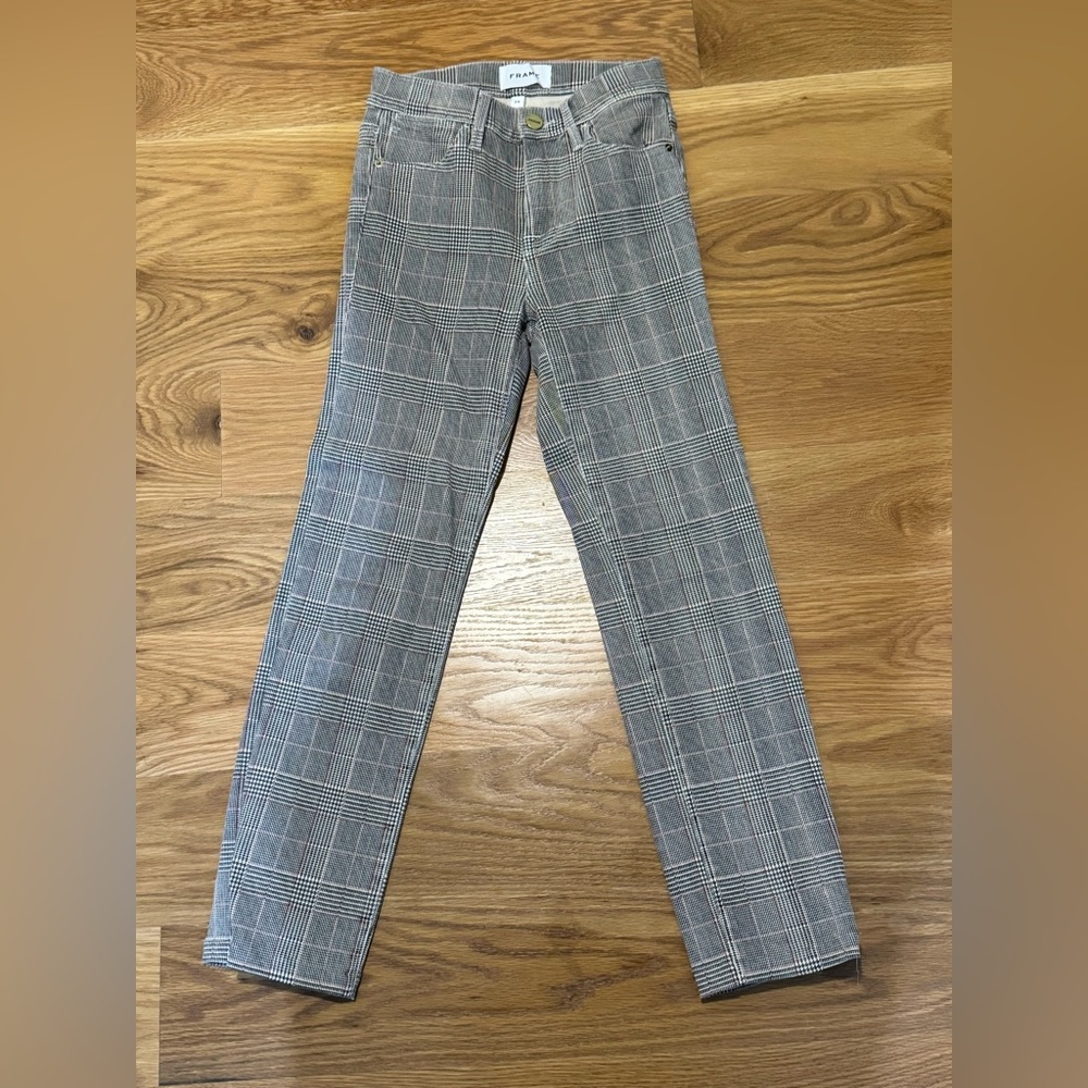 Printed frame pants  size 24